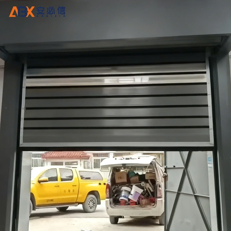 保定消防高速门